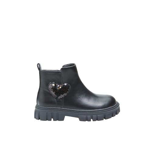 Bata Bottes fille patch cœur usage quotidien
