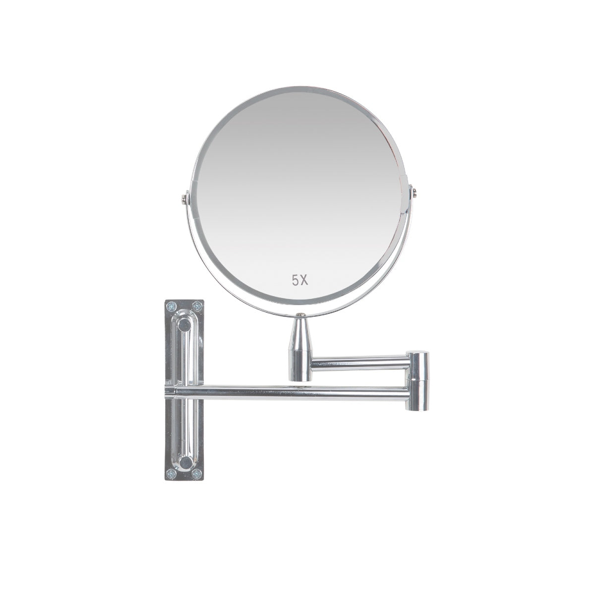 Andrea House Bain miroir grossissant métal extensible