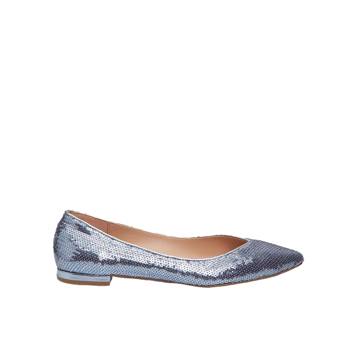 Bata Ballerines paillettes ballerines femme bleu 40 EU bout allongé
