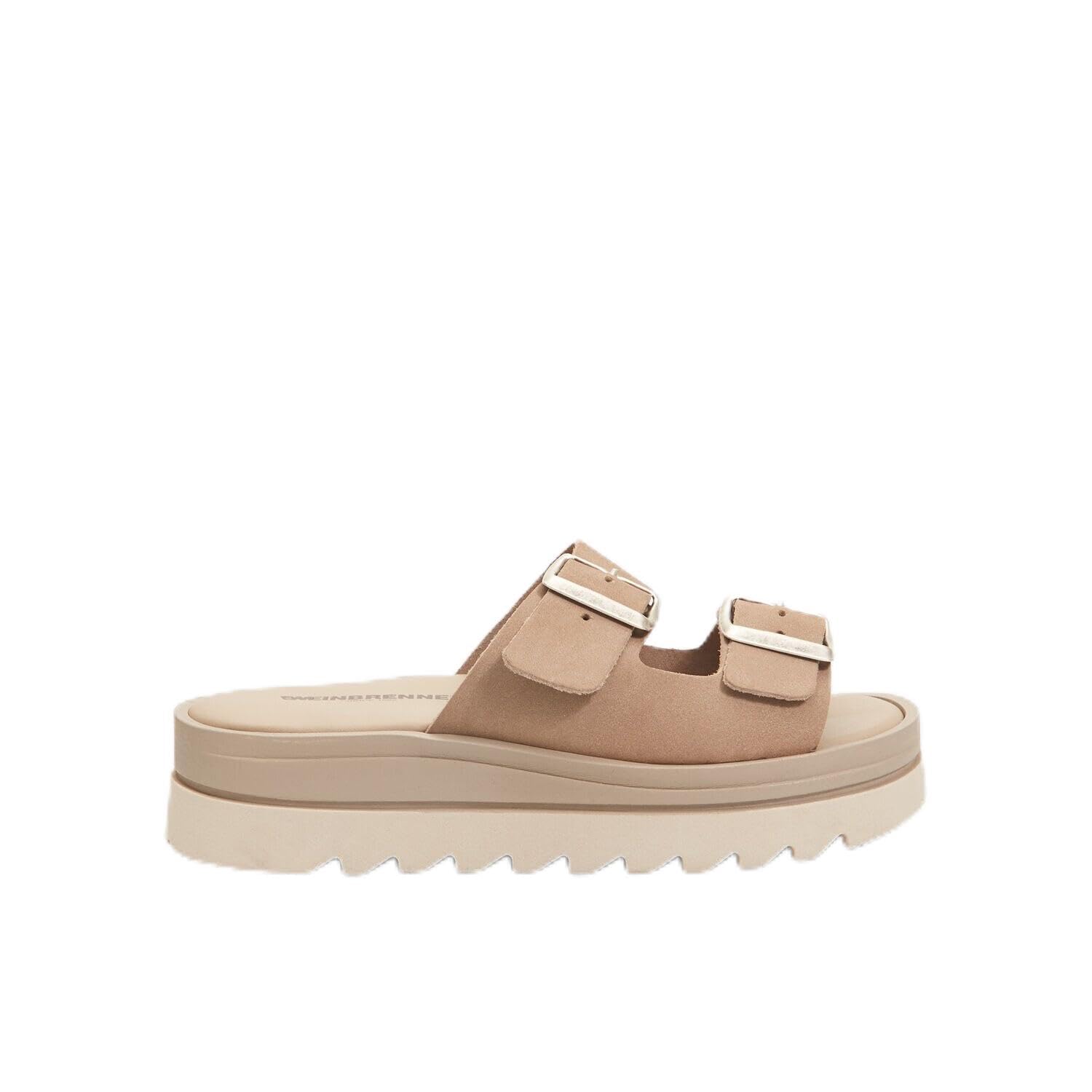 Bata Weinbrenner mules femme cuir crantée