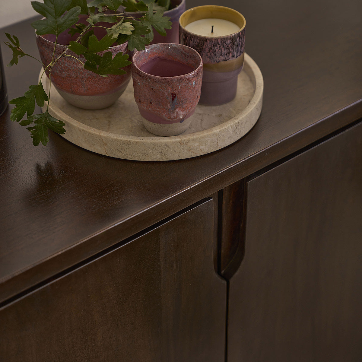 Berah Getah Lazare buffet manguier massif 150 cm