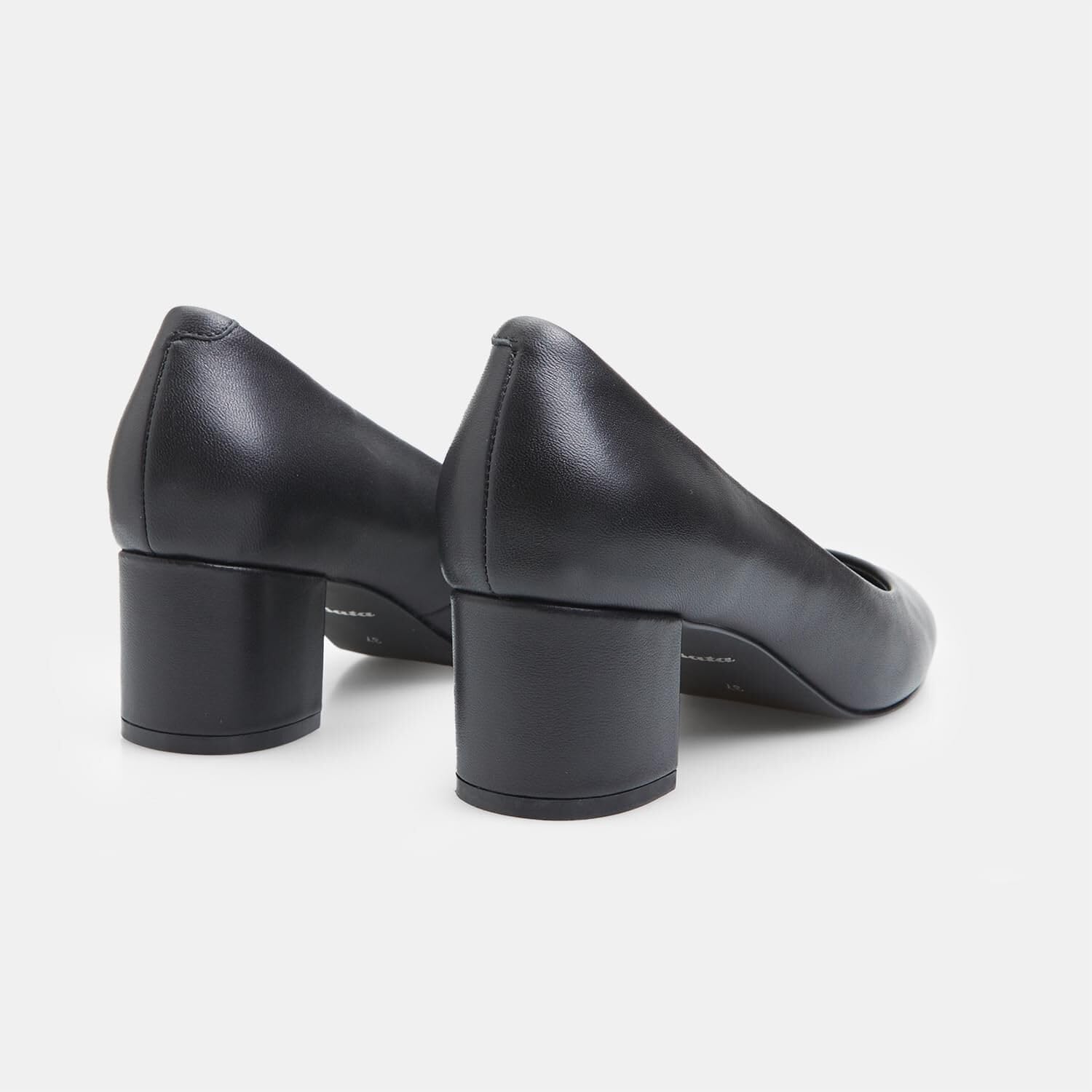 Bata escarpins cuir femme talon habillé