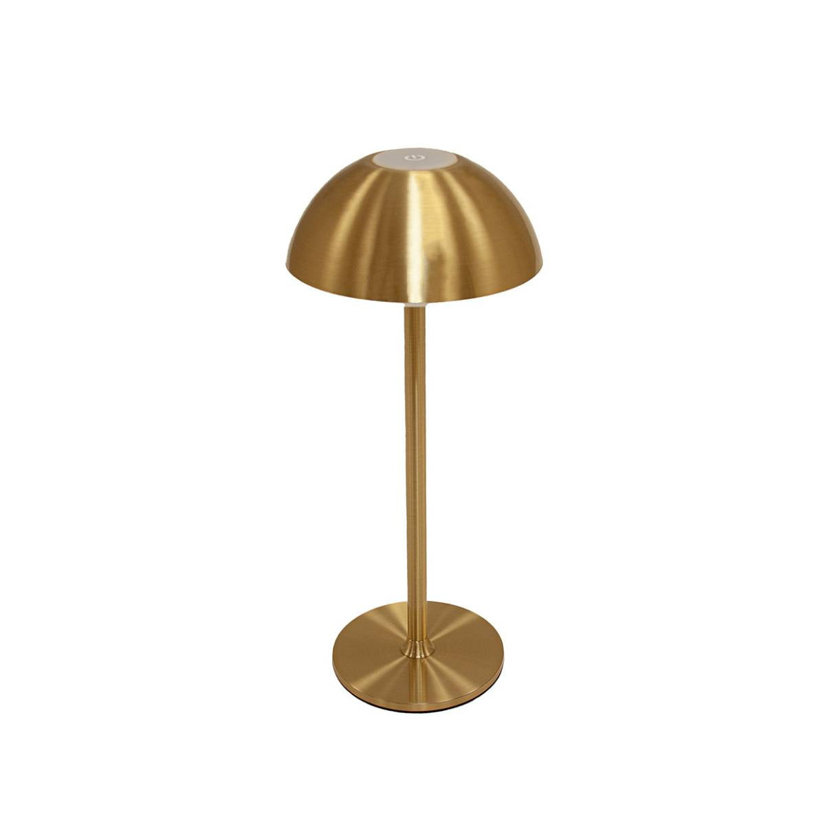Andrea House Levi lampe LED laiton Ø13x30 cm sans fil