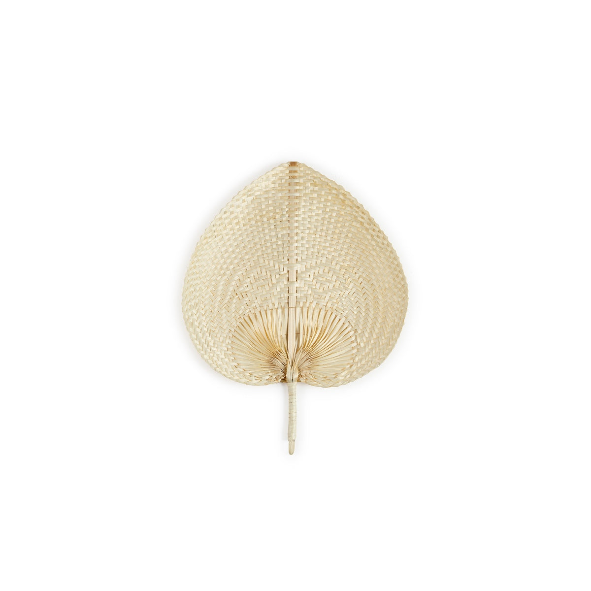 Andrea House Pai Pai éventail décoratif fibre naturelle 35 cm