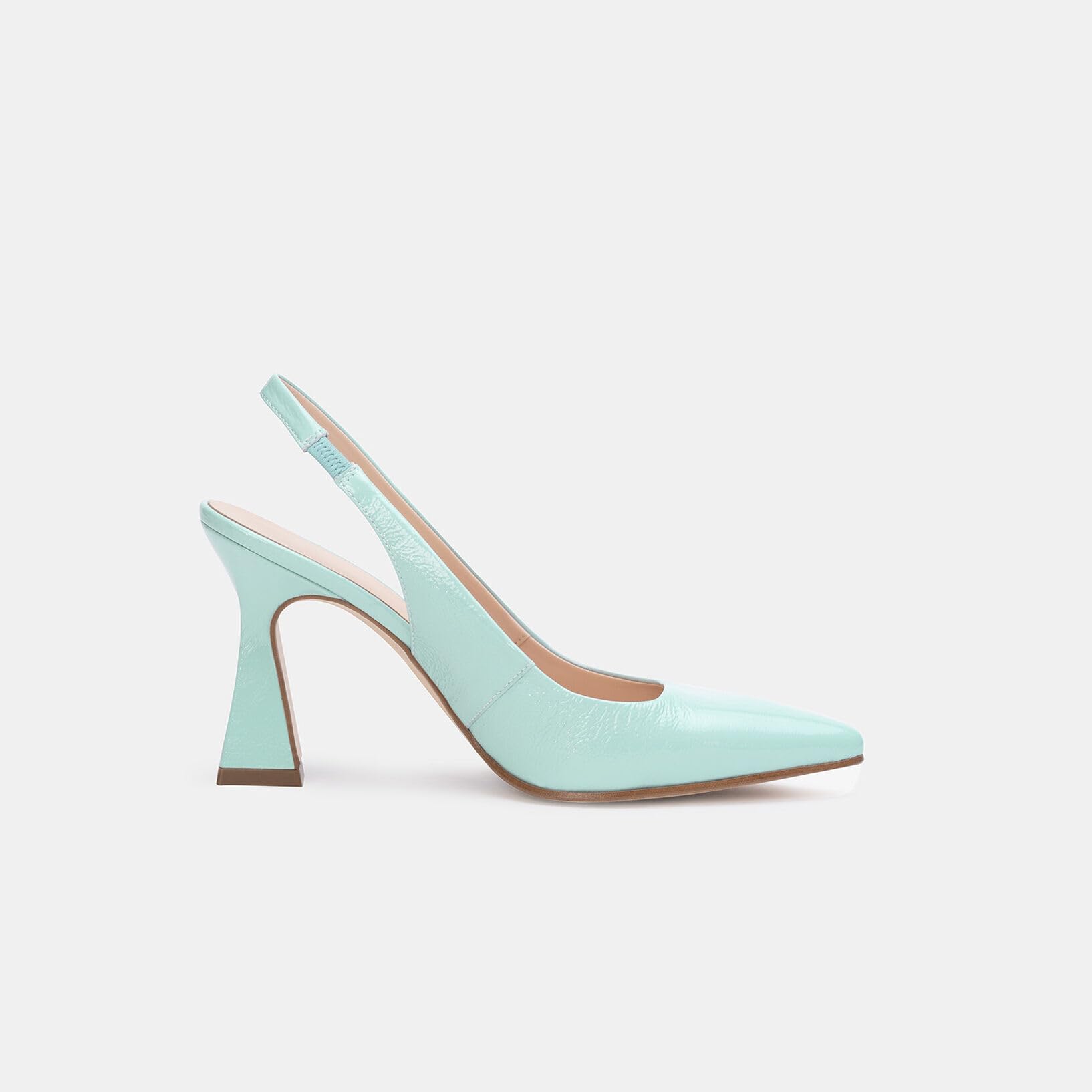 Bata Slingbacks Cuir Femme Talon 10 cm
