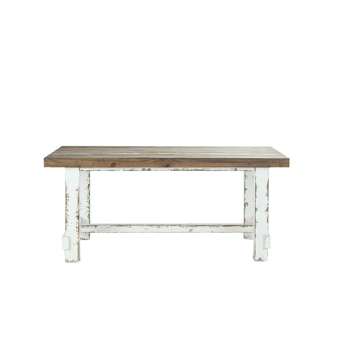 Berah Getah Atlantic table à manger bois recyclé 8 pers patinée