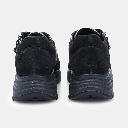 Bata Chaussures à lacets derbies femme daim zip confortable
