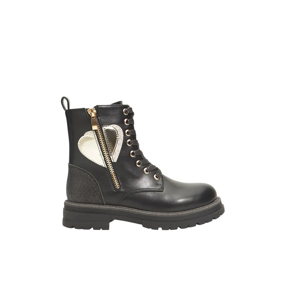Bata Bottillons Fille Cœur Paillettes Boots