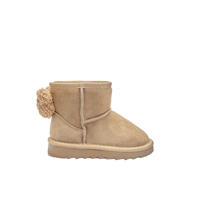 Bata Bottine fille fourrure chaude fourrée confortable hiver