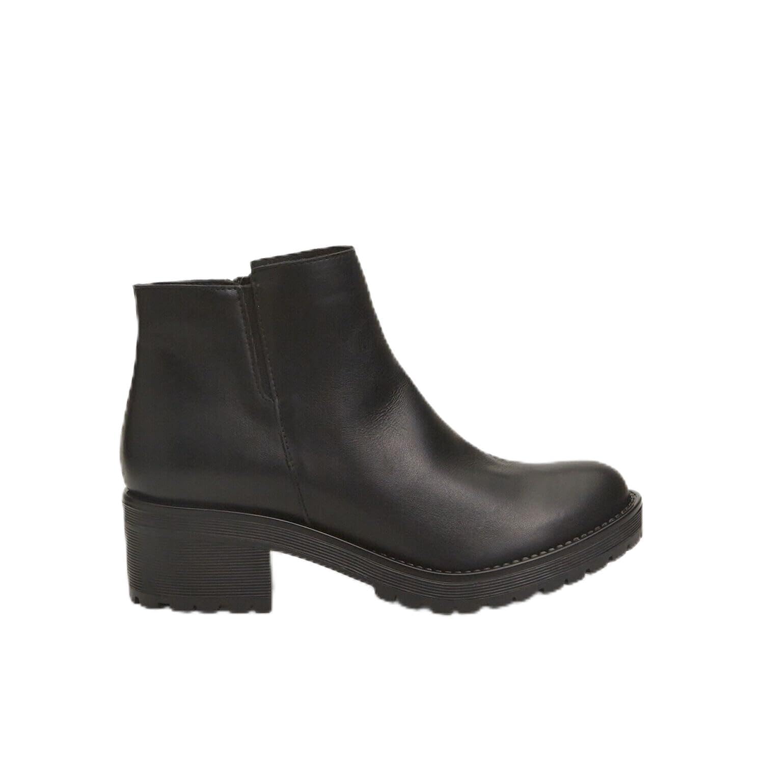 Bata Bottines cuir femme confort ville