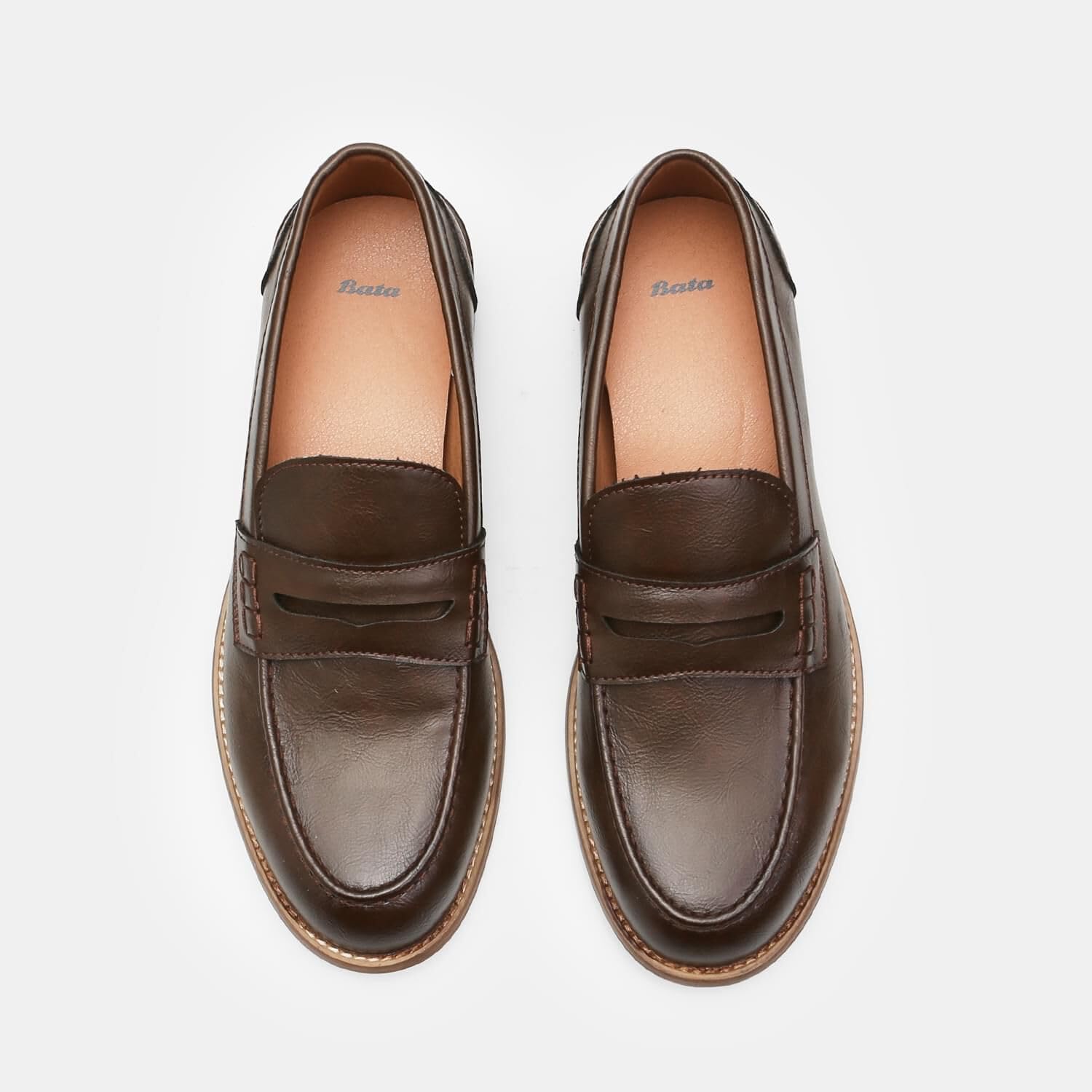 Bata Mocassins homme cuir classiques confortables