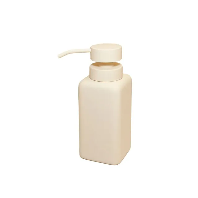 Andrea House Baño Soft Touch distributeur savon céramique crème