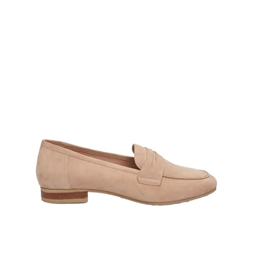Bata Mocassins femme daim talon 2 cm