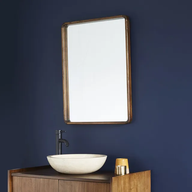 Berah Getah Vintage miroir mindi 80x60 cm rectangulaire