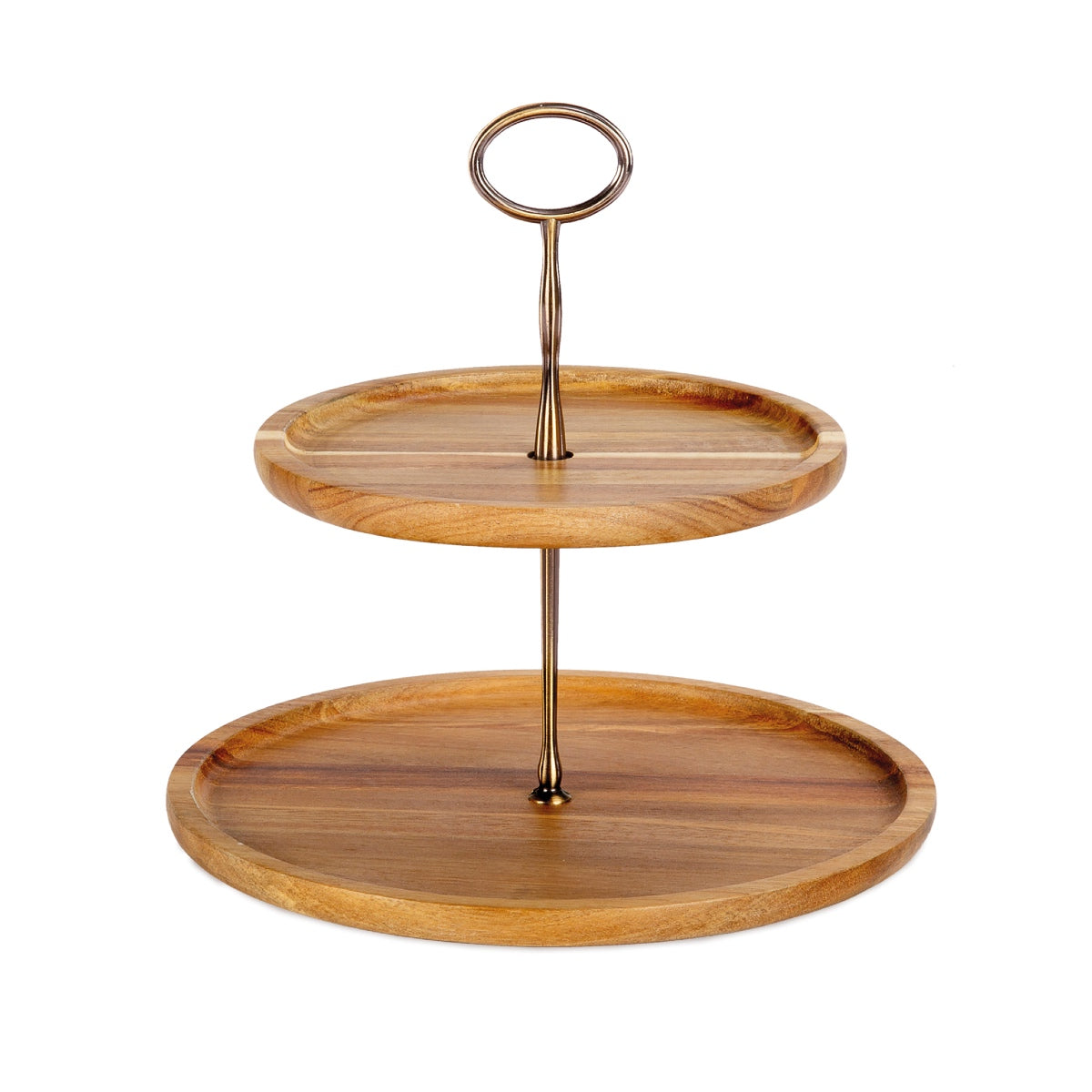 Andrea House Cuisine présentoir gâteaux bois marron
