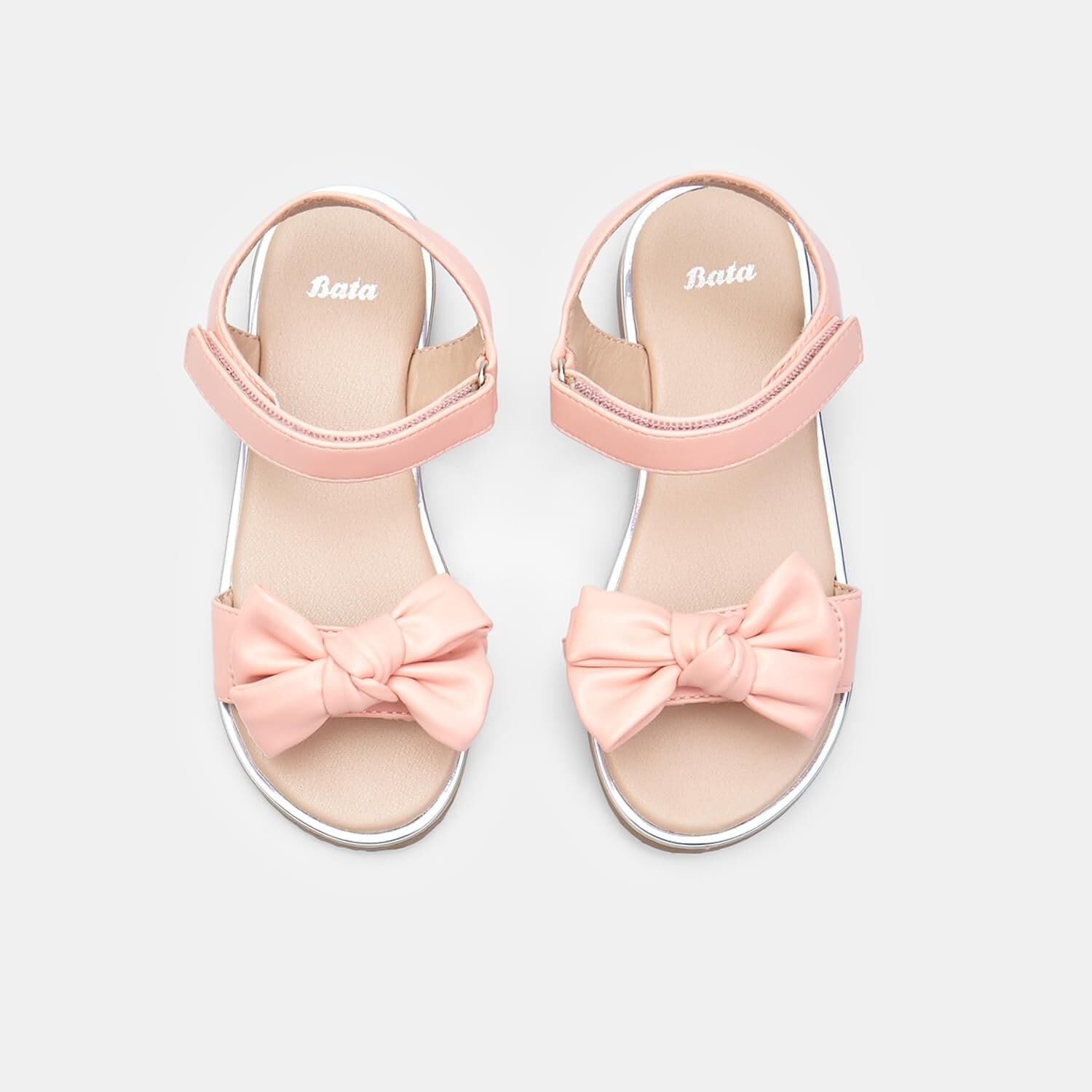 Bata Sandales sandales fille légères blanc rose