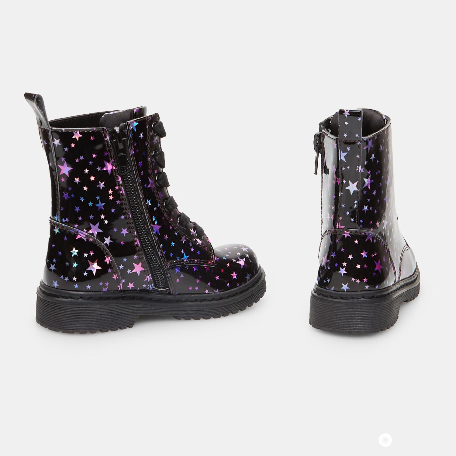 Bata Bottes fille vernies étoiles pluie