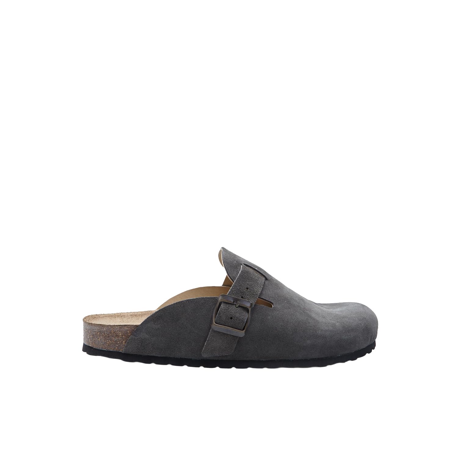 Bata Sandales Mules en suède homme confortables