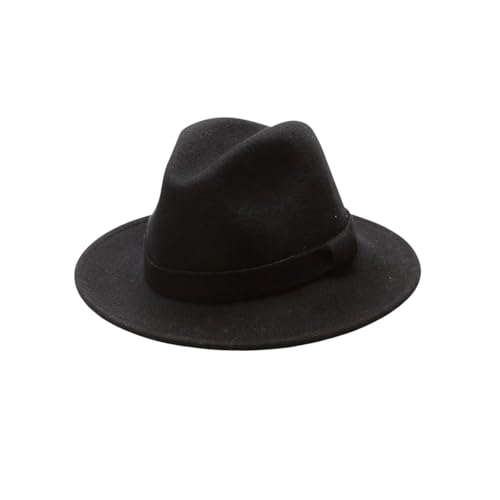Bata Chapeau panama femme laine noir taille S