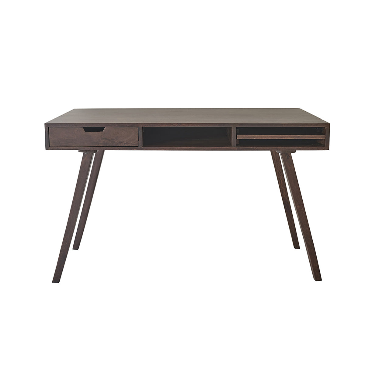 Berah Getah Brune bureau manguier massif 120 cm noyer