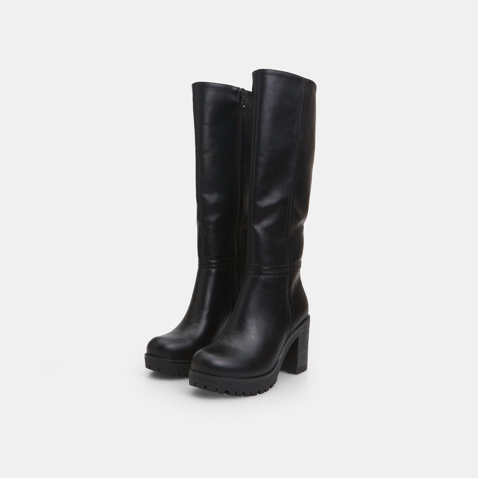 Bata Bottes Femme à Talon Semelle Track