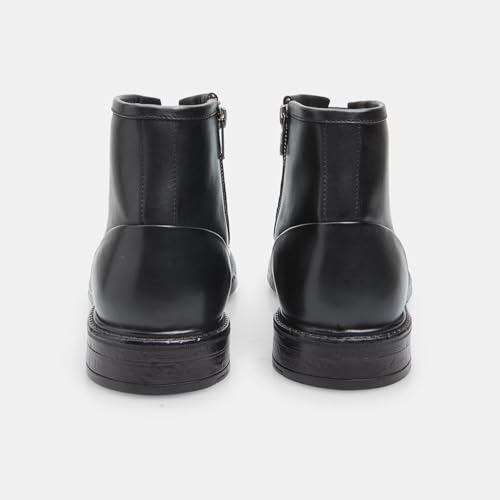 Bata Boots lacées homme cuir marron classique
