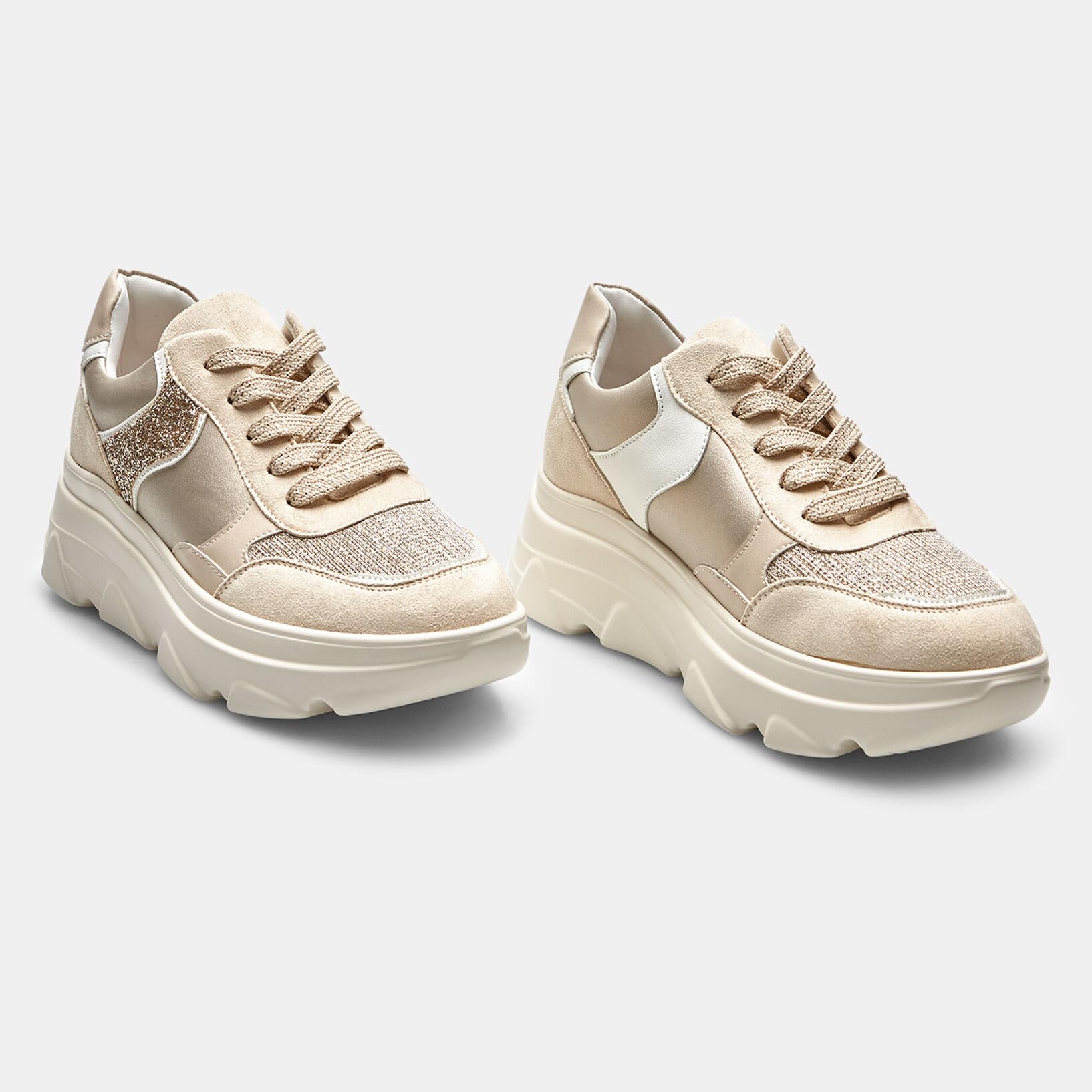 Bata Sneakers Femme Plateforme 3,5 cm – Baskets Confort