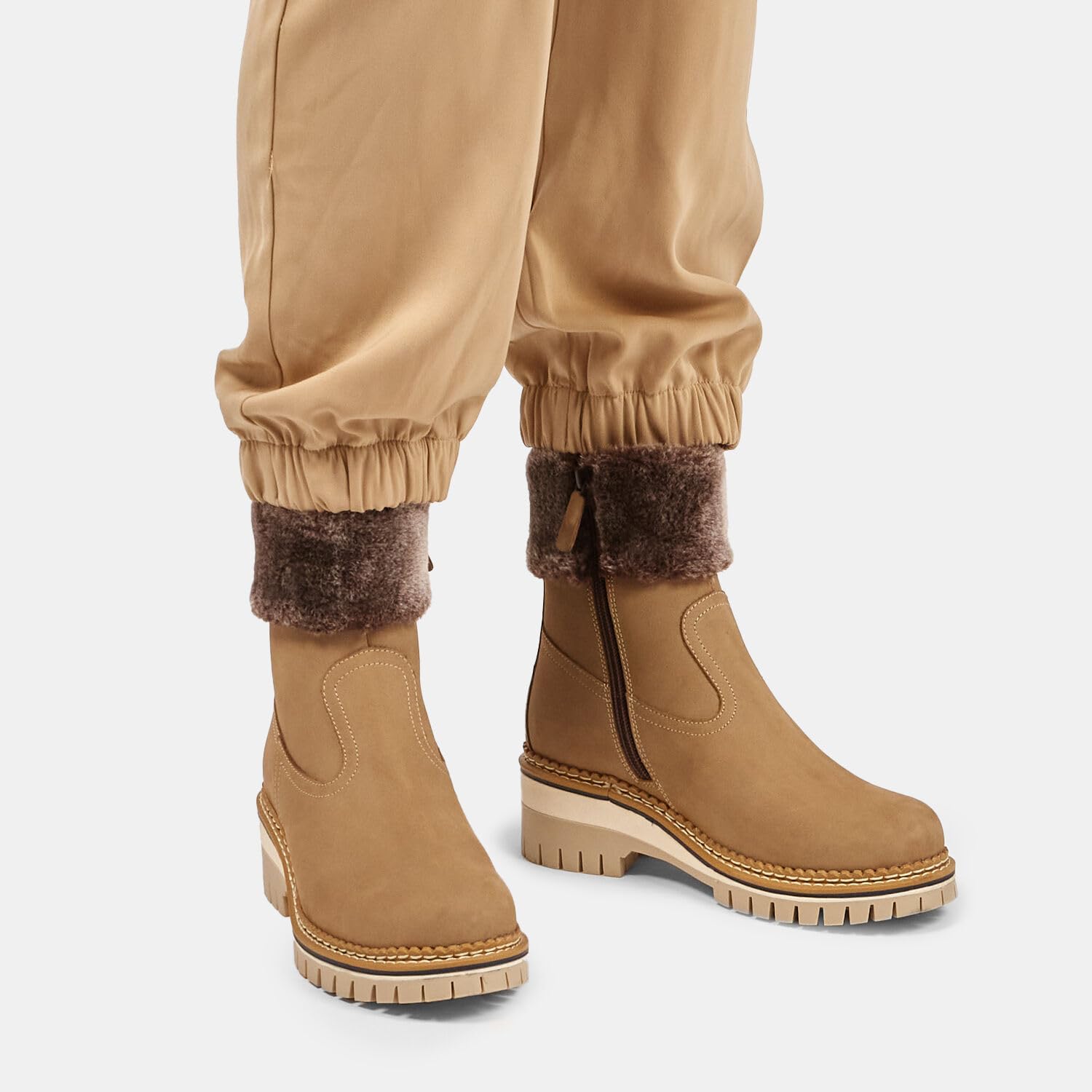 Weinbrenner Bata bottines femme fourrure doublée chaude