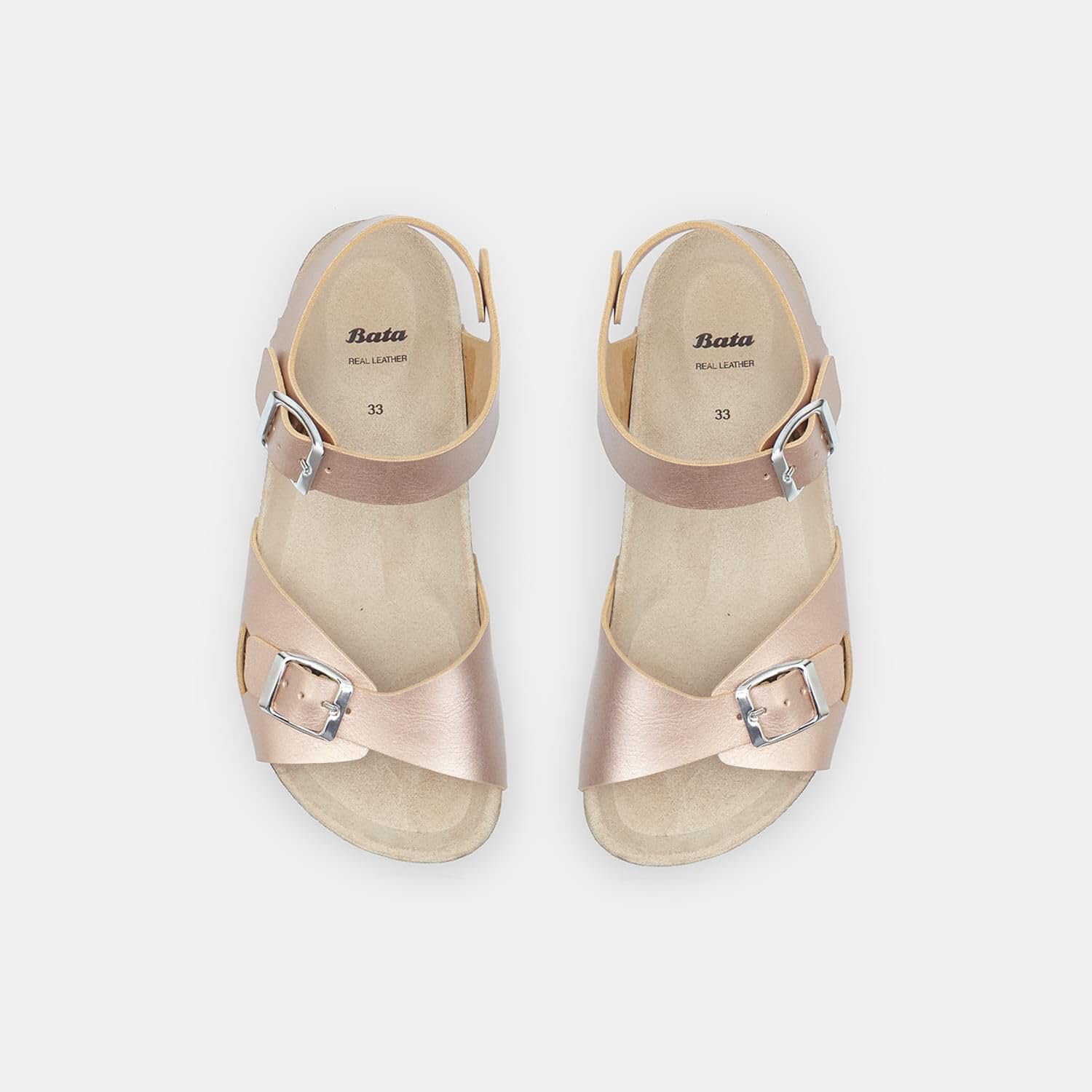 Bata Sandales sandales femme à bride 33 EU confort