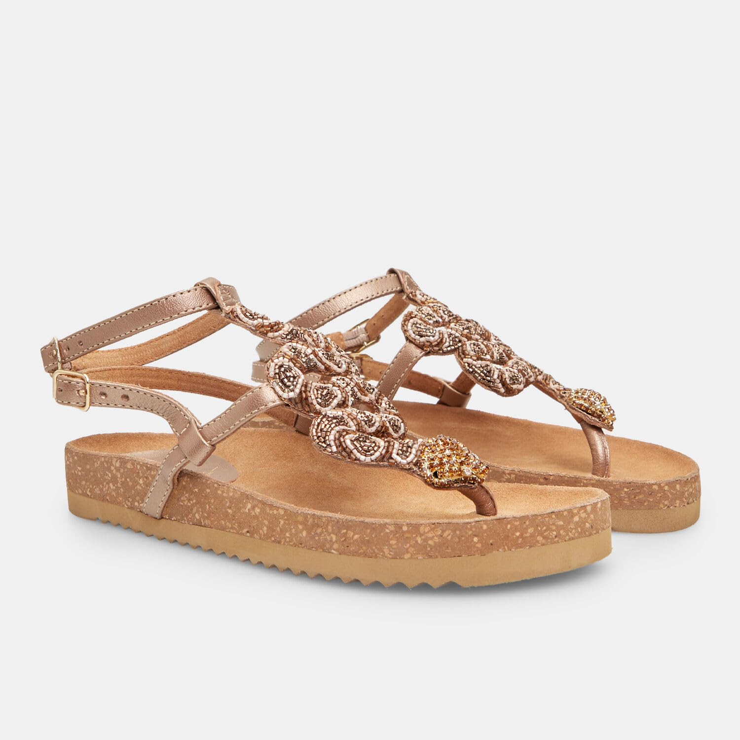 Bata Sandales cuir femme confort été