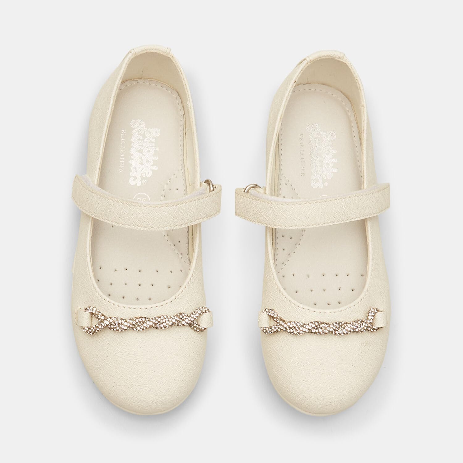 Bata Ballerines fille paillettes semelle cuir 26-30
