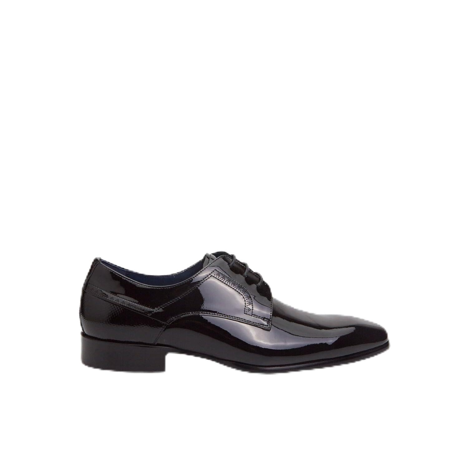 Bata Derby cuir brillant homme chaussures à lacets