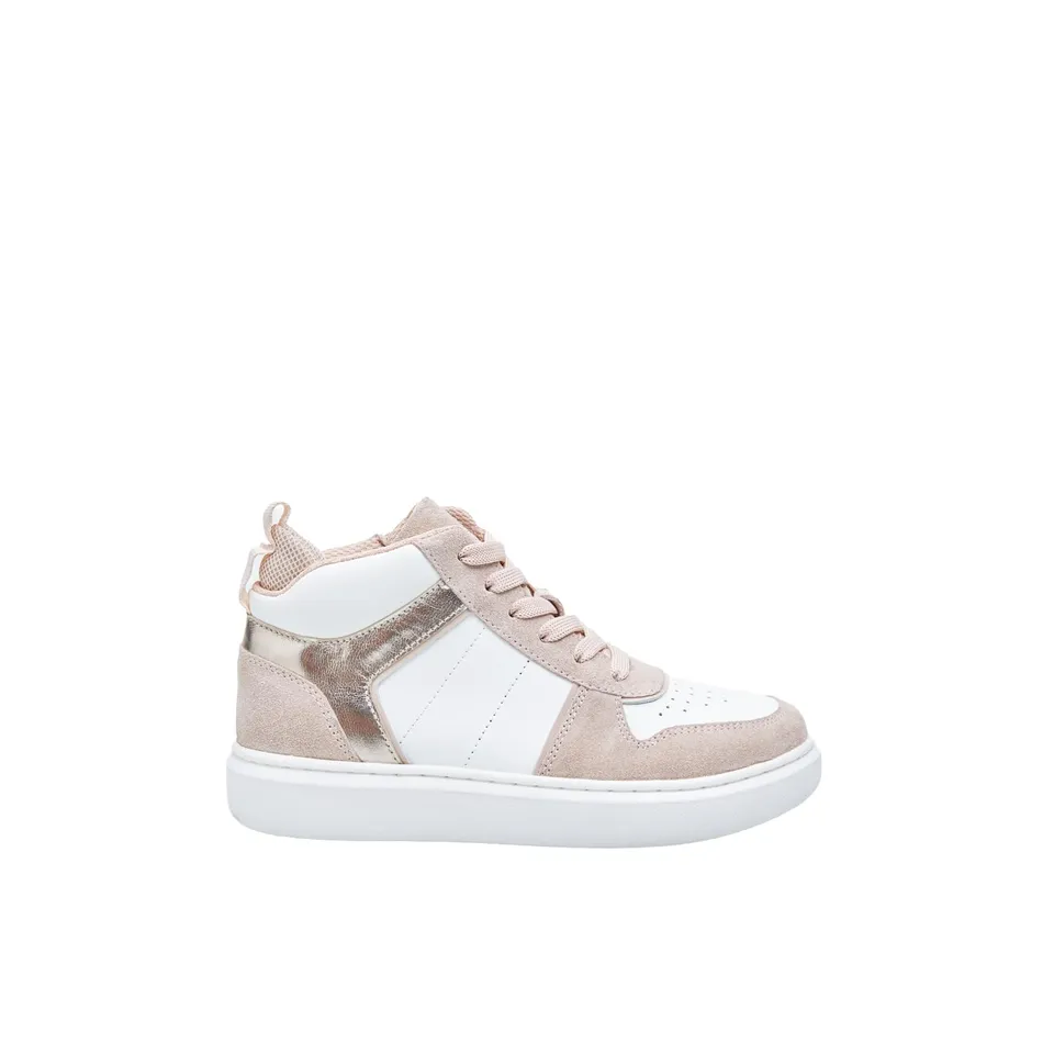 Bata Sneakers Mid Fille Cuir Montantes