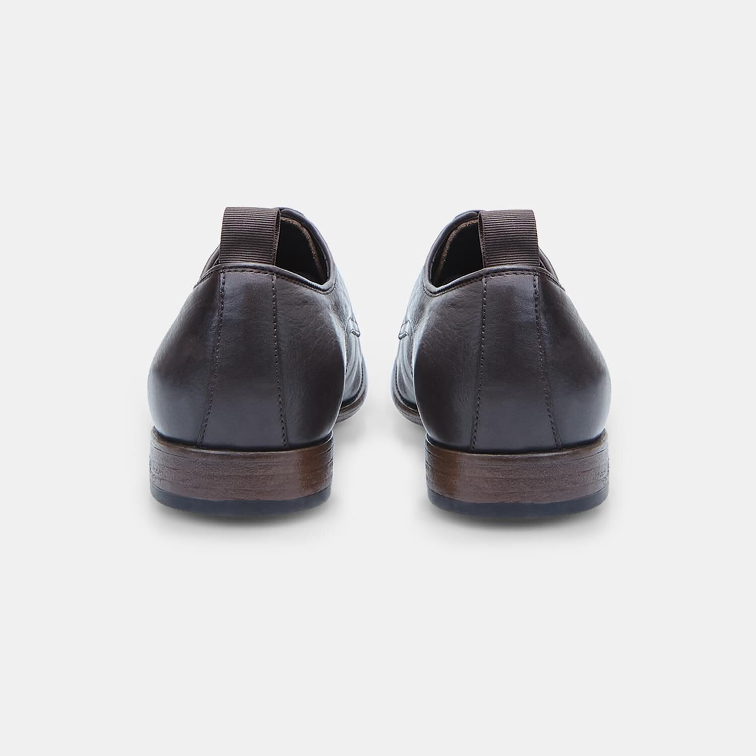 Bata Derby Cuir Homme Chaussures à Lacets Marron
