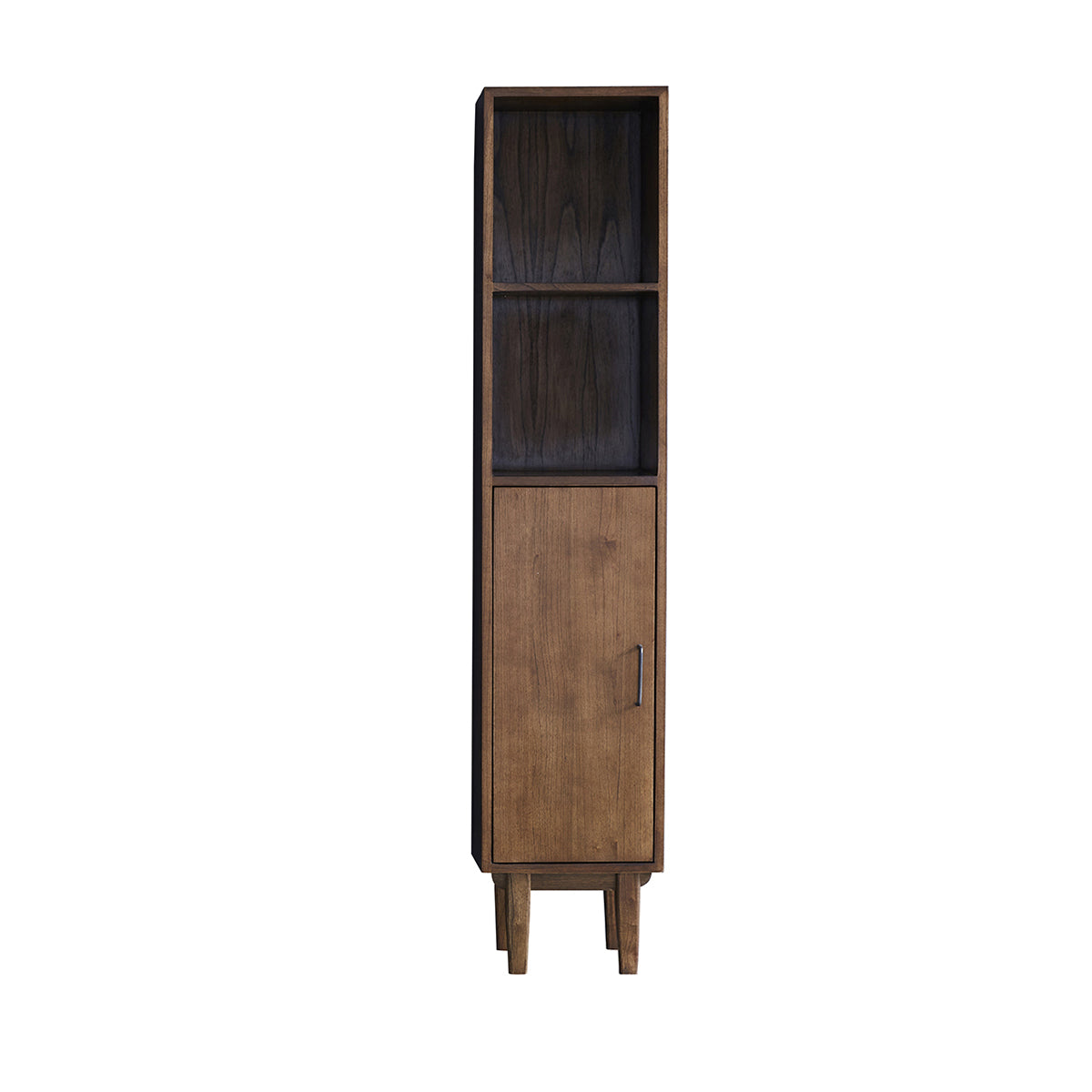 Berah Getah Vintage colonne salle de bain 170 cm bois foncé
