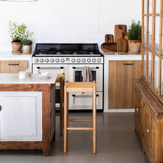 Andrea House Mueble tabouret cuisine bois nordique