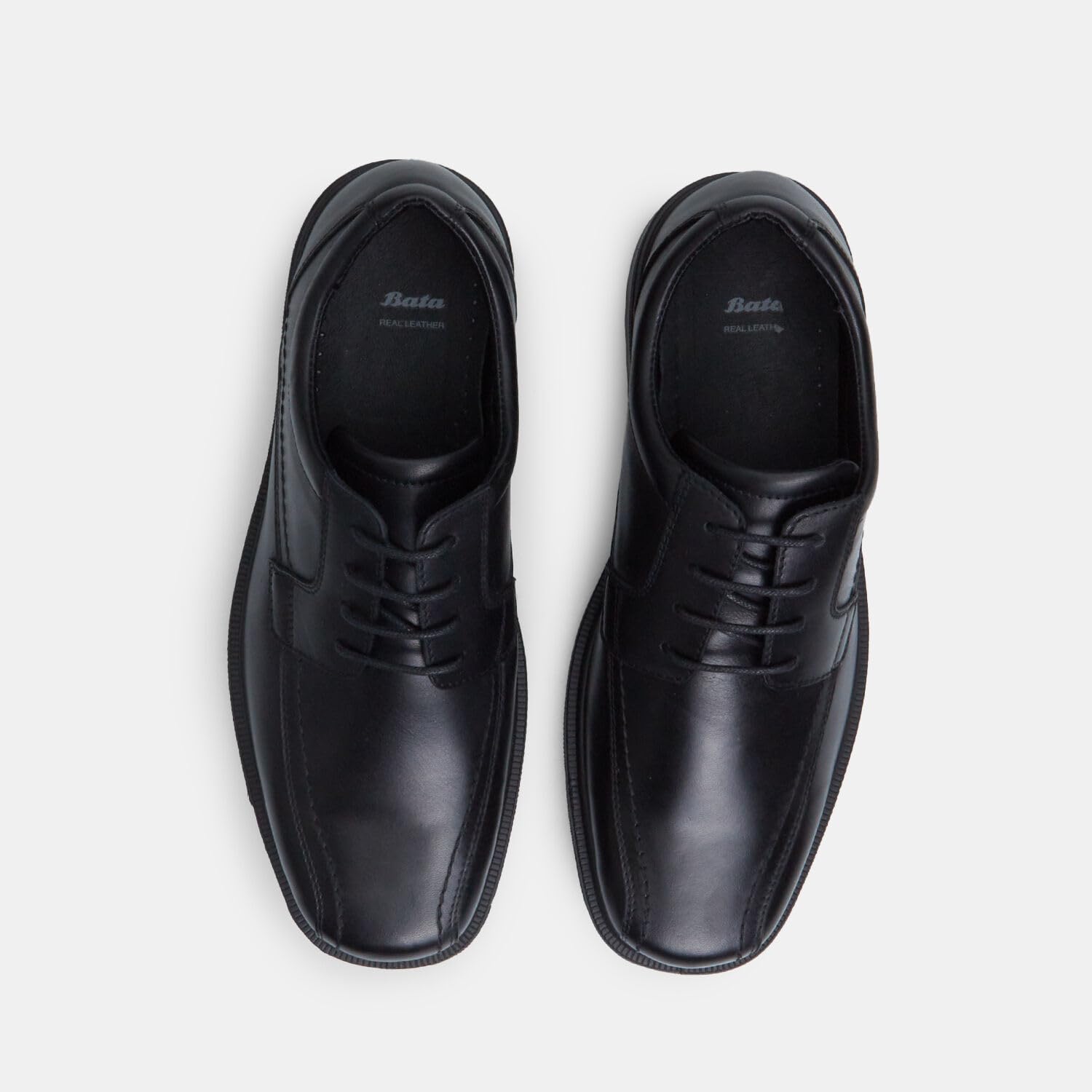 Bata Derbies cuir homme chaussures à lacets ville