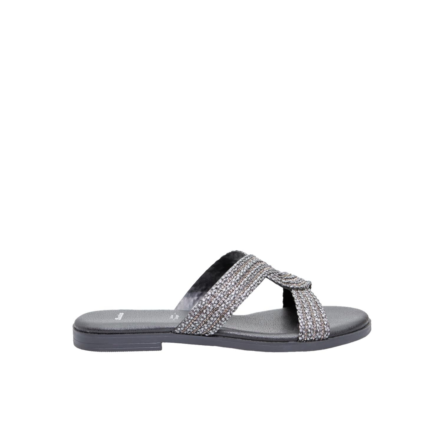 Bata Mule Bandes Entrelacées Femme