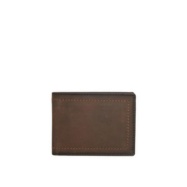 Bata Porte-monnaie homme cuir - portefeuille compact