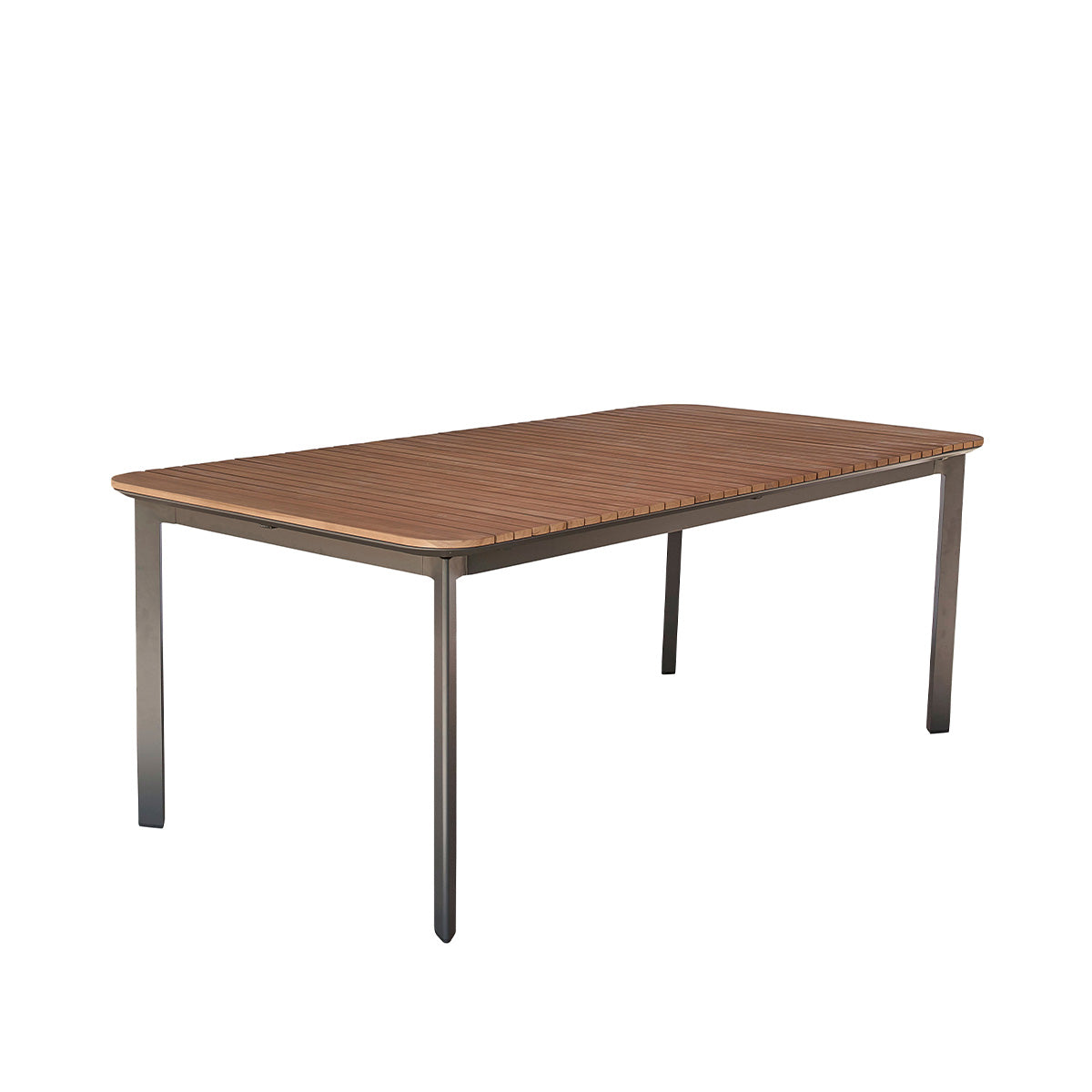 Berah Getah Siena table de jardin teck alu 200 cm 6/8 pers.