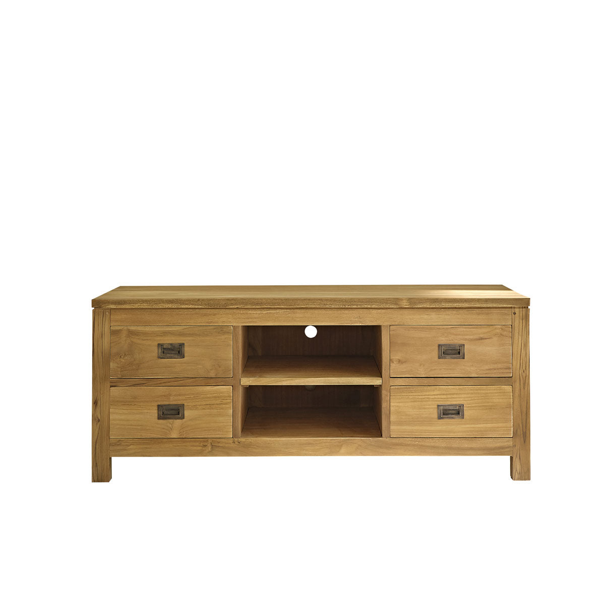 Berah Getah Boston meuble TV teck 120 cm