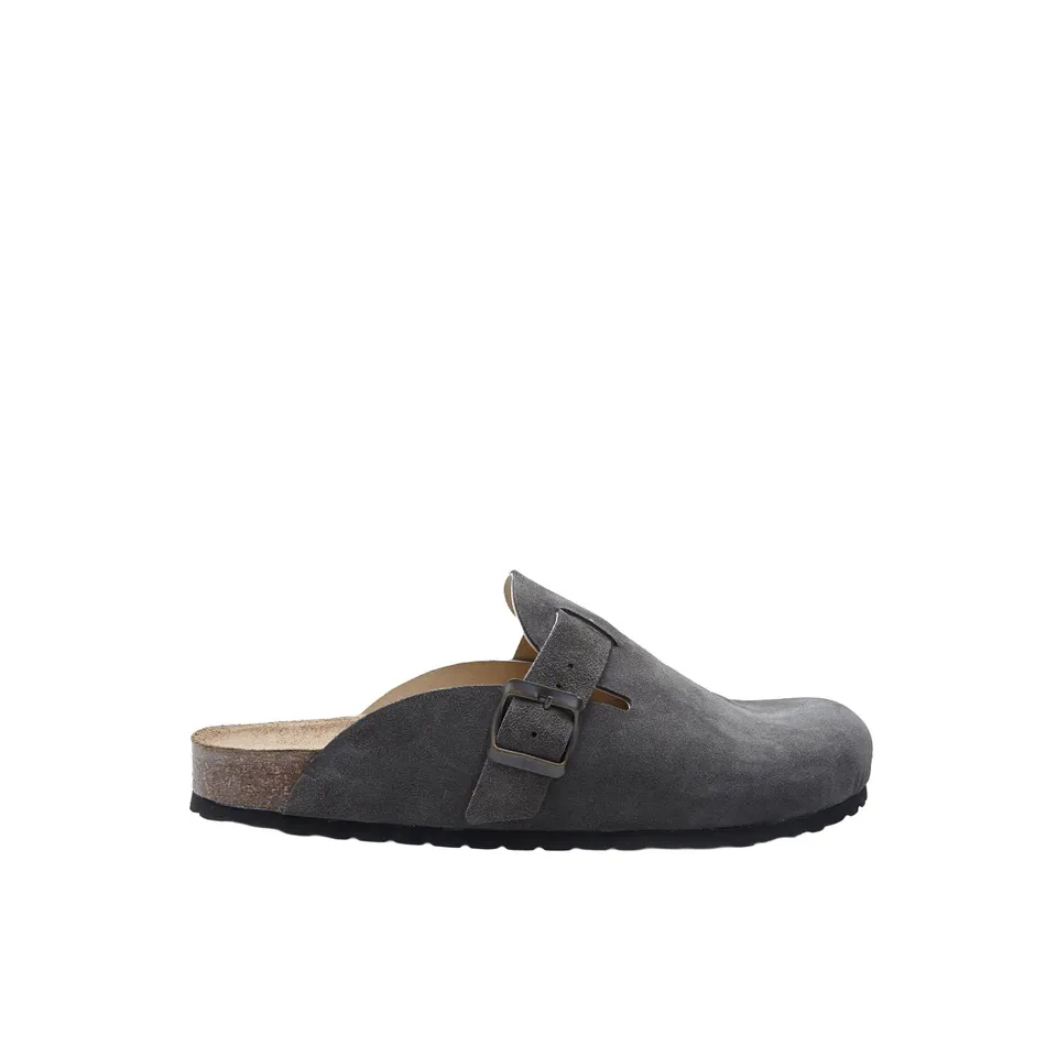 Bata Sandales Mules en suède homme confortables