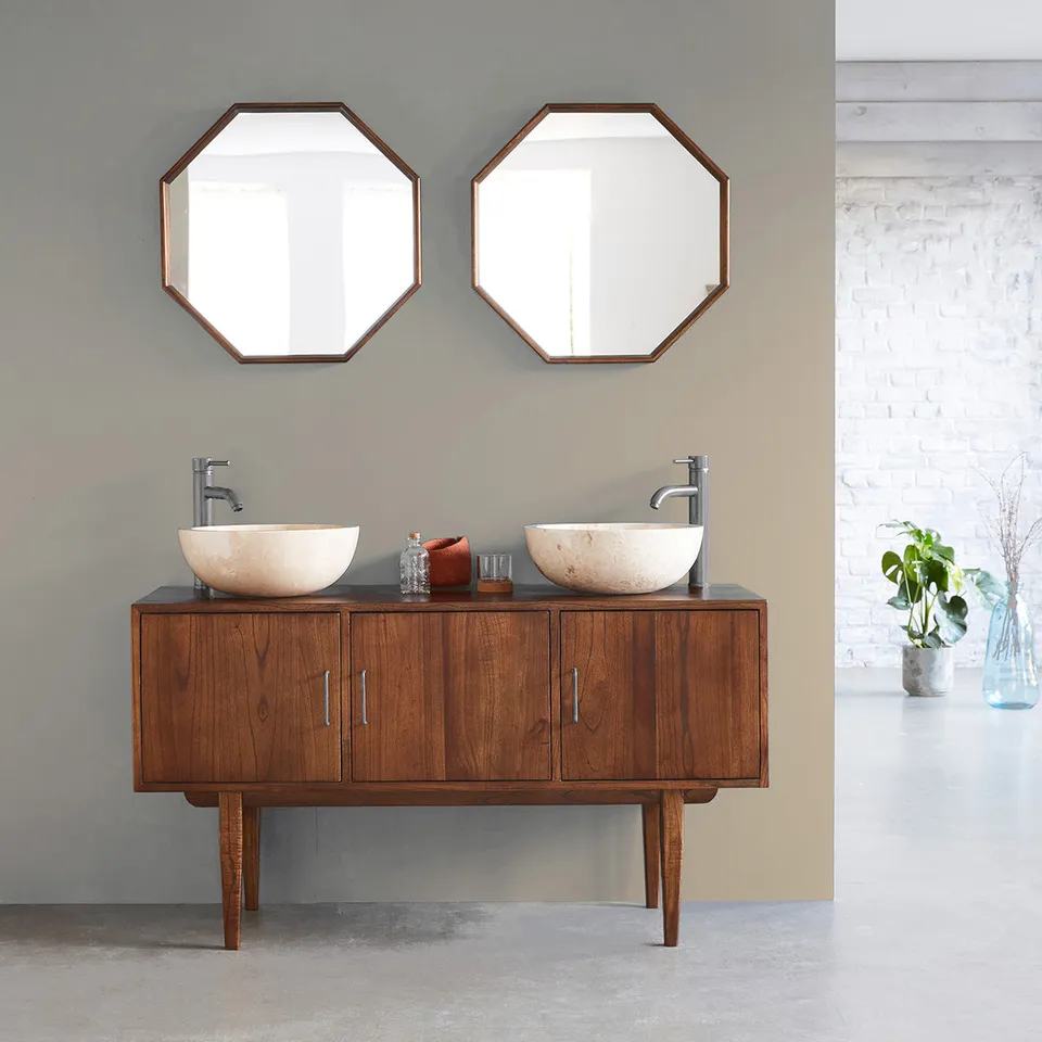 Berah Getah Vintage meuble salle de bain mindi 135 cm