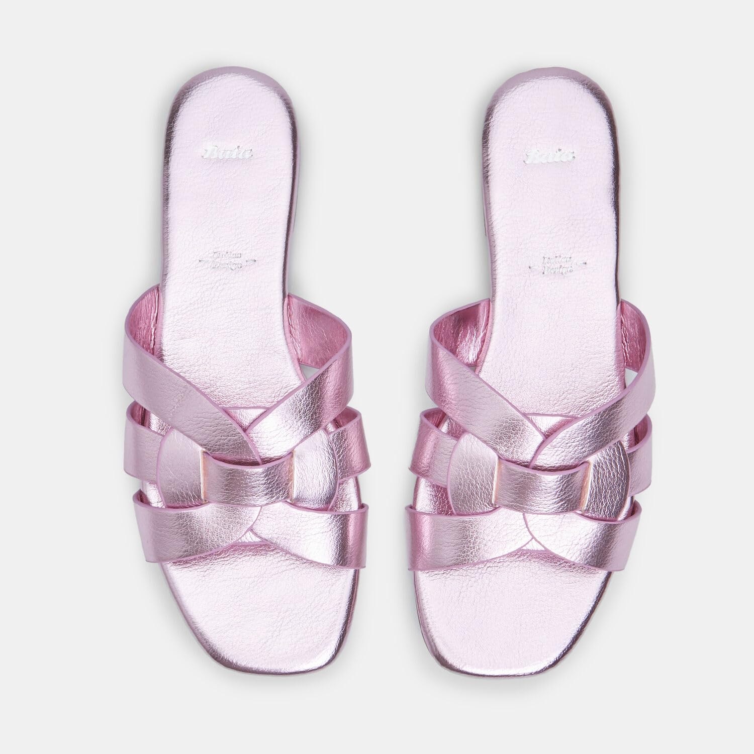Bata Sandales mules plates femme 36 EU 3 brides