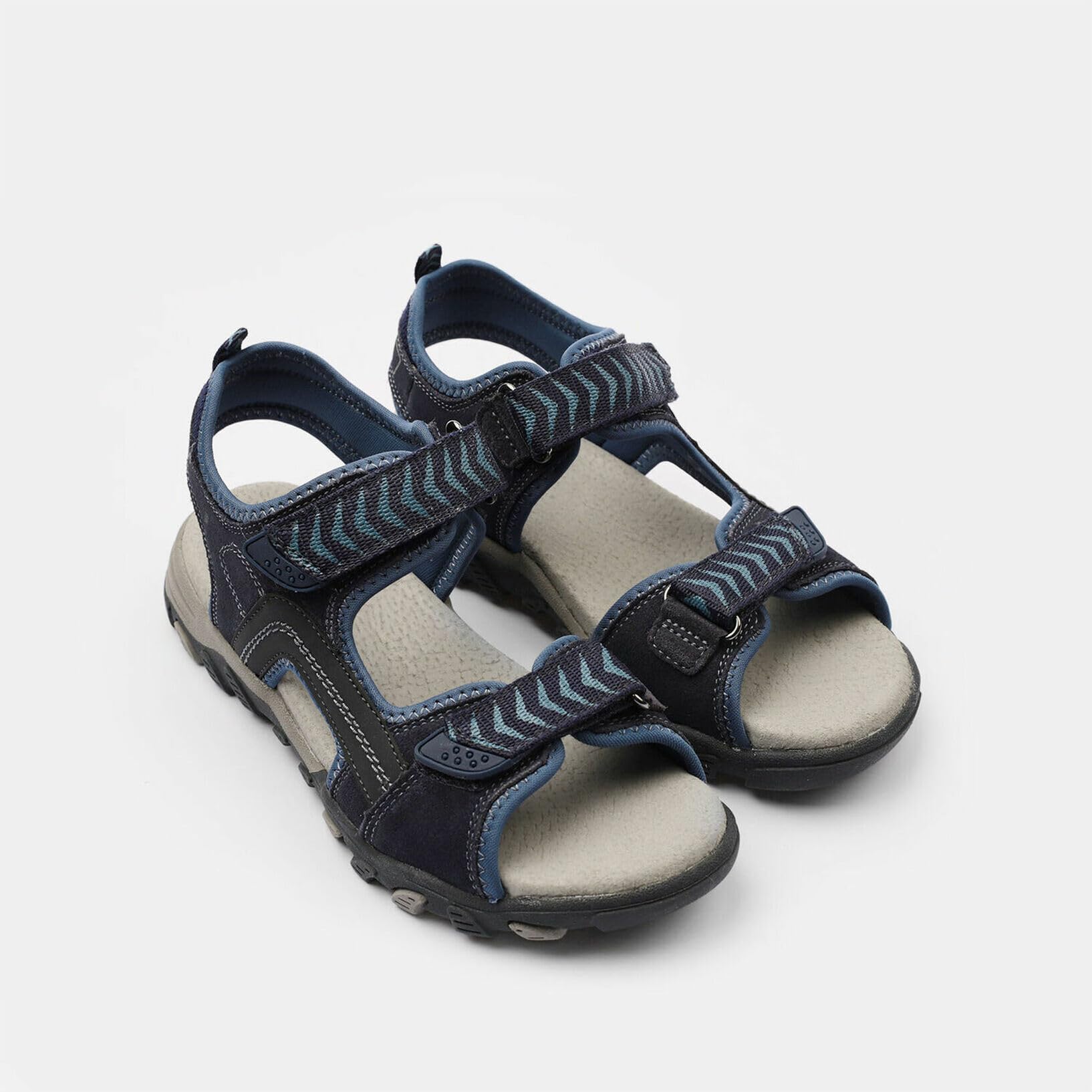 Bata Sandales garçon nubuck plat quotidien