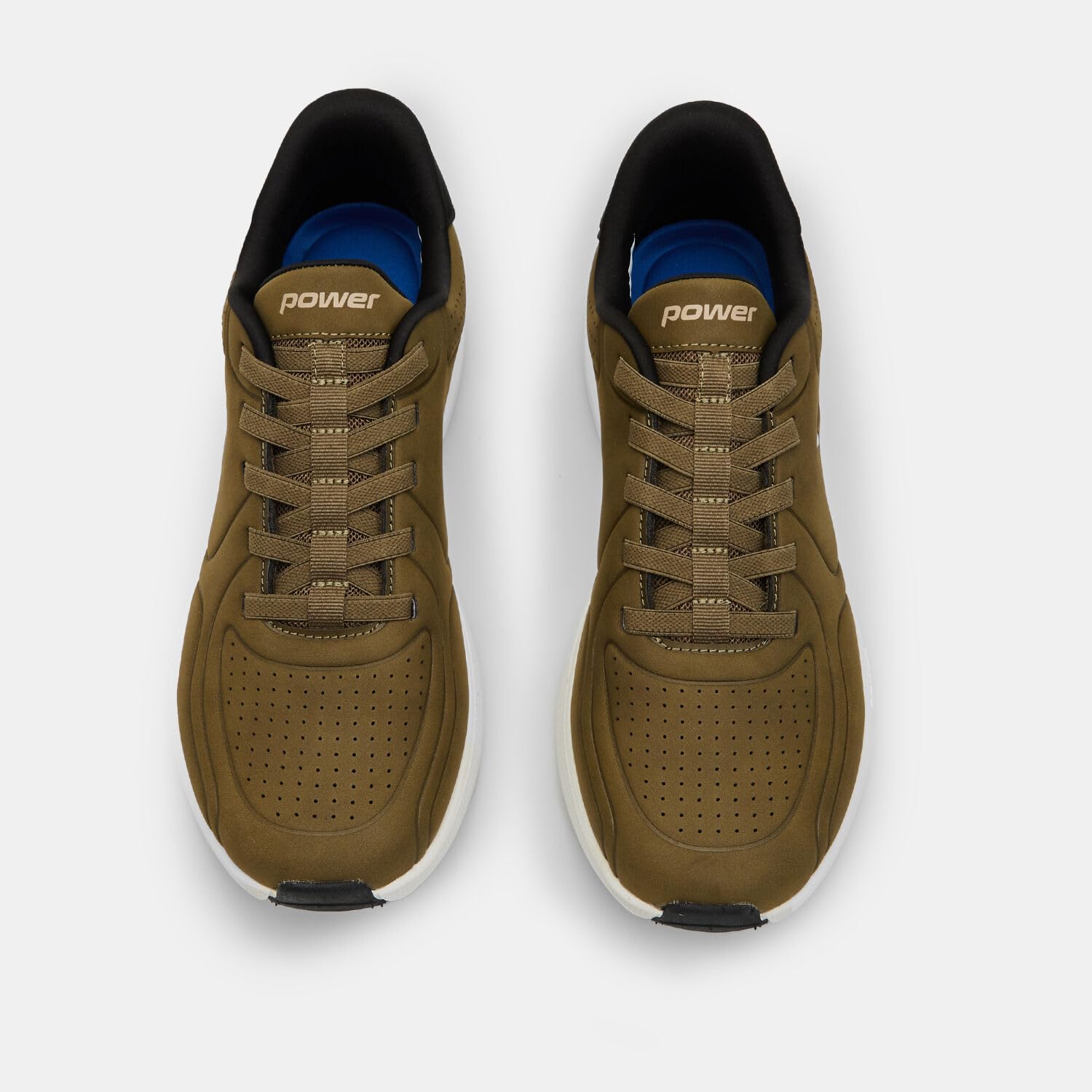 Bata Power Fizz 300 sneaker homme verte confort