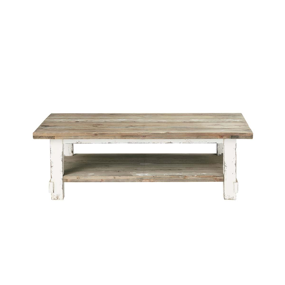 Berah Getah Atlantic table basse pin recyclé 140 cm