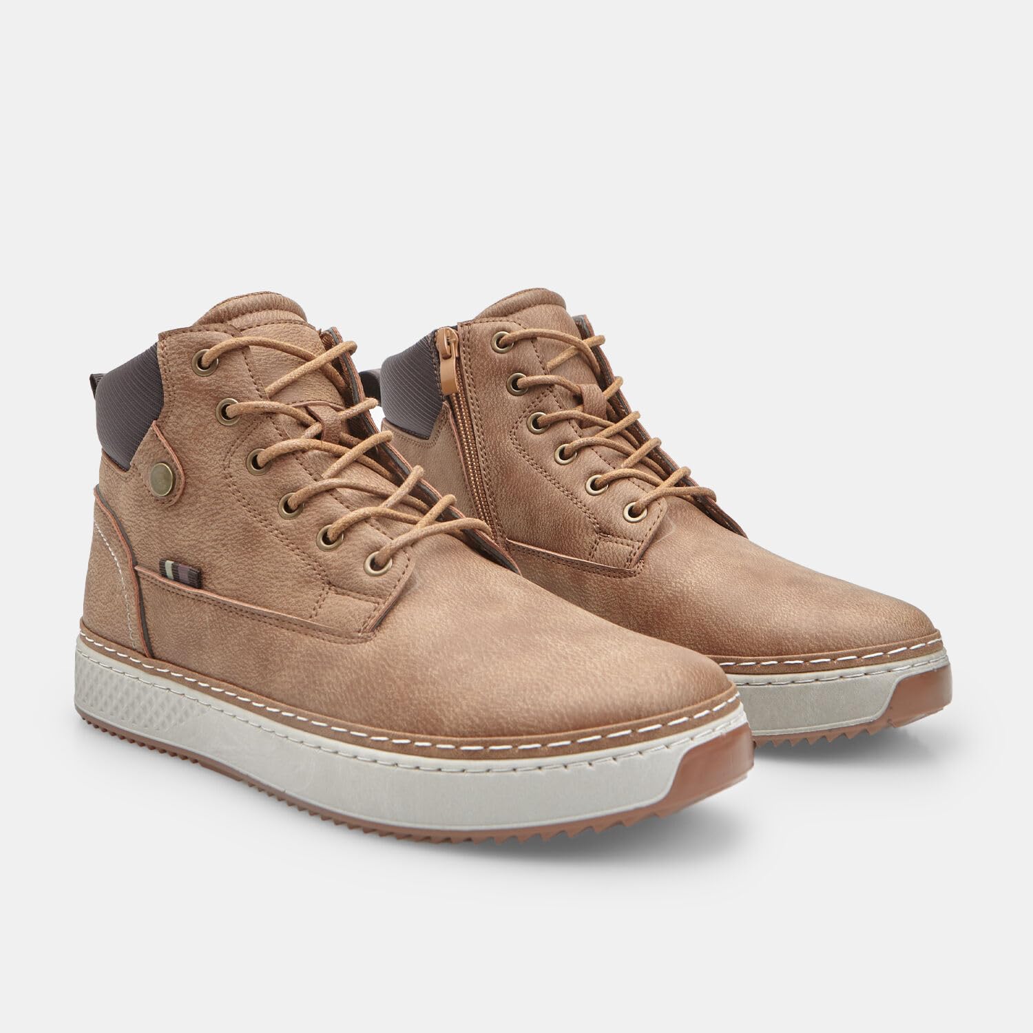 Bata Bottines bottine homme marron cuir classique