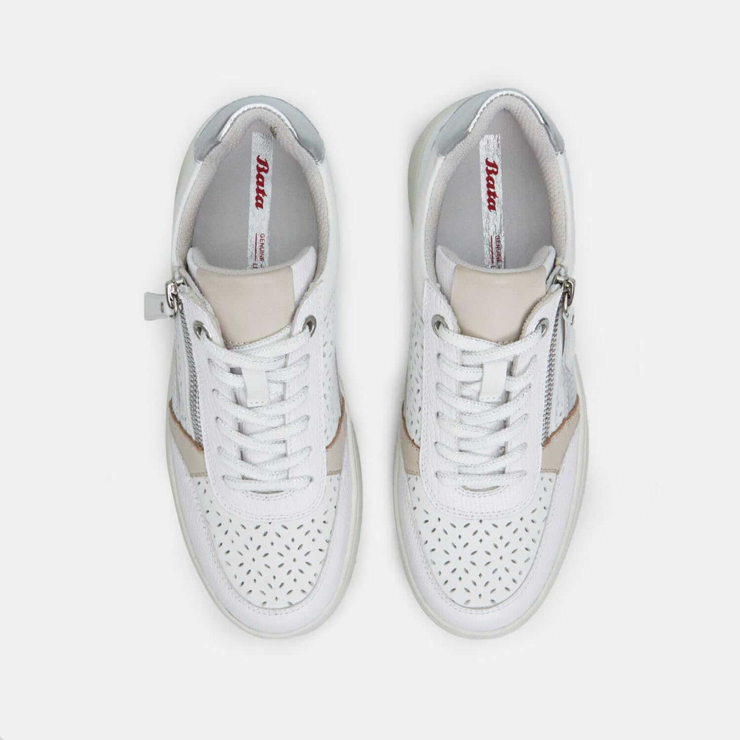 Bata Sneakers Femme Cuir Classique Confort Ville