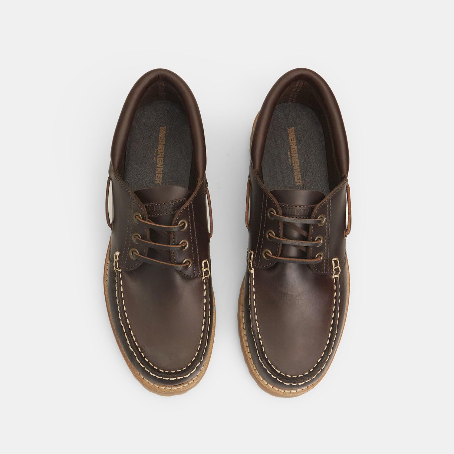 Bata Mocassins homme cuir Weinbrenner élégant